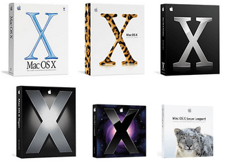 Mac OS X Box shots