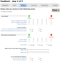 Feedback form sample