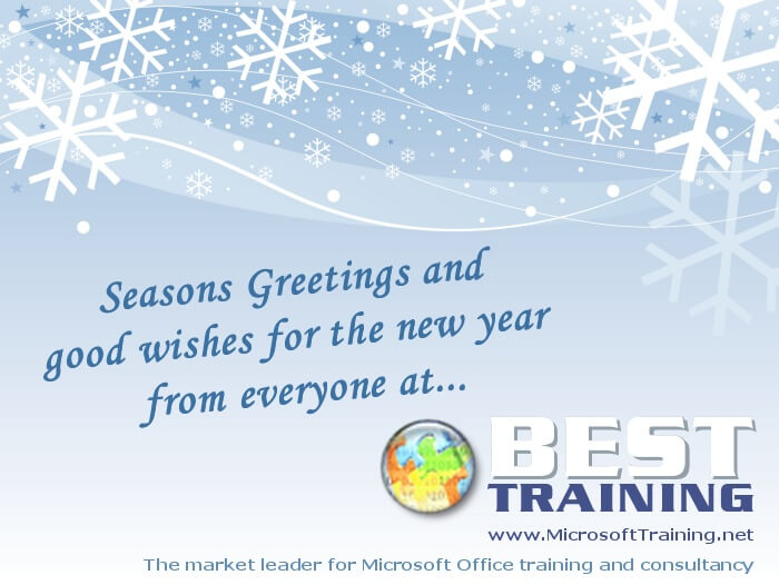 Seasons Greetings from Best Training