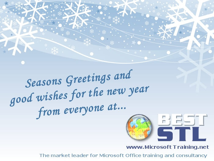 Seasons Greetings from Best STL