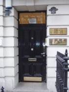 door of 12 bloomsbury square