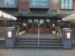 entrance of browns restaurant