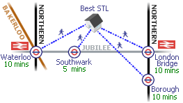 train connections