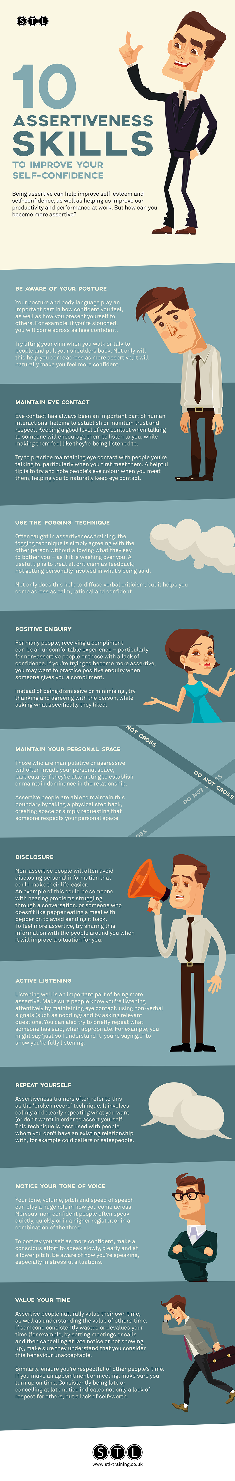 Ten Assertiveness Skills To Improve Confidence