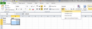 Home-tab-currency-excel-vba-london
