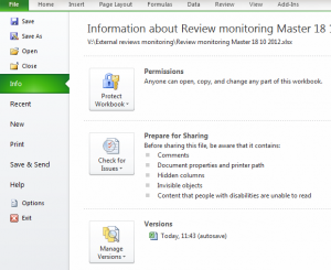 file-versions-excel-courses
