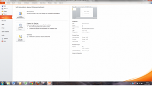 Powerpoint-training-backstage-view-2010
