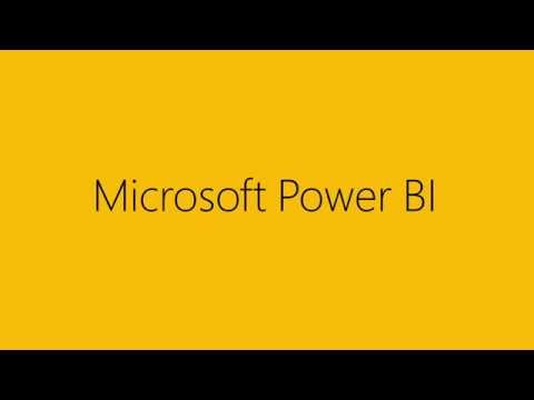 Power BI – Experience your data. Any data, any way, anywhere