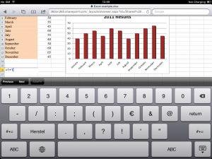 Office 365 on Tablet