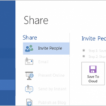 Office 2013 Sharing