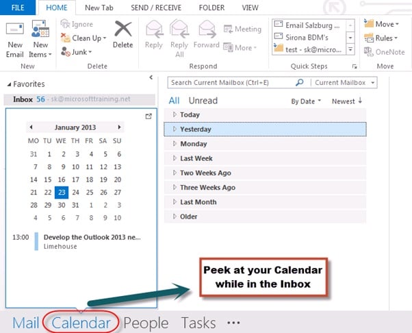 using tasks in outlook 2013